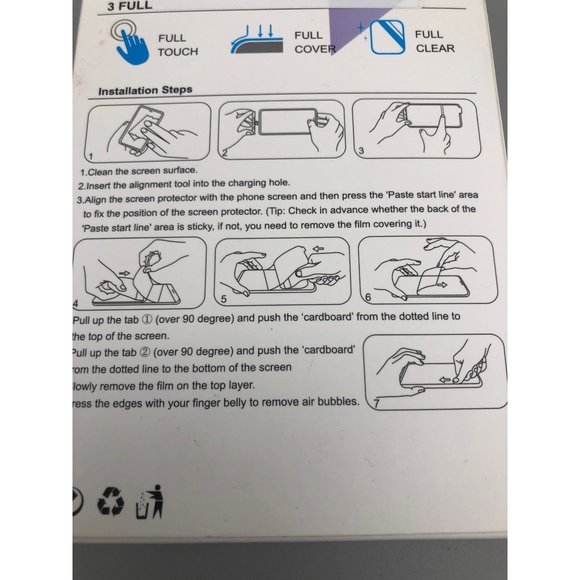 Flexible Screen protector for Google Pixel 6 Pro 5G Film Soft Glass Clear - Picture 4 of 5